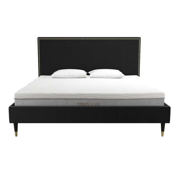 CosmoLiving By Cosmopolitan Audrey Upholstered Bed & Reviews | Wayfair